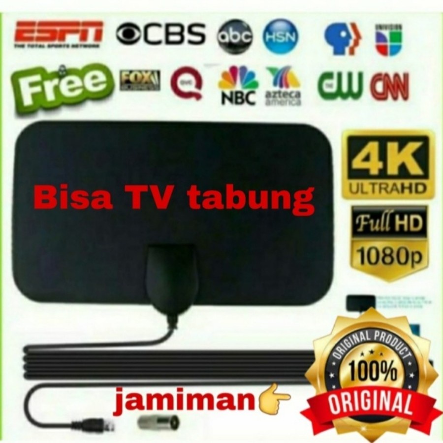 TERMURAH GROSIR ANTENA TV DIGITAL DVB-T2 HIGH GAIN 25DB TFL-D139