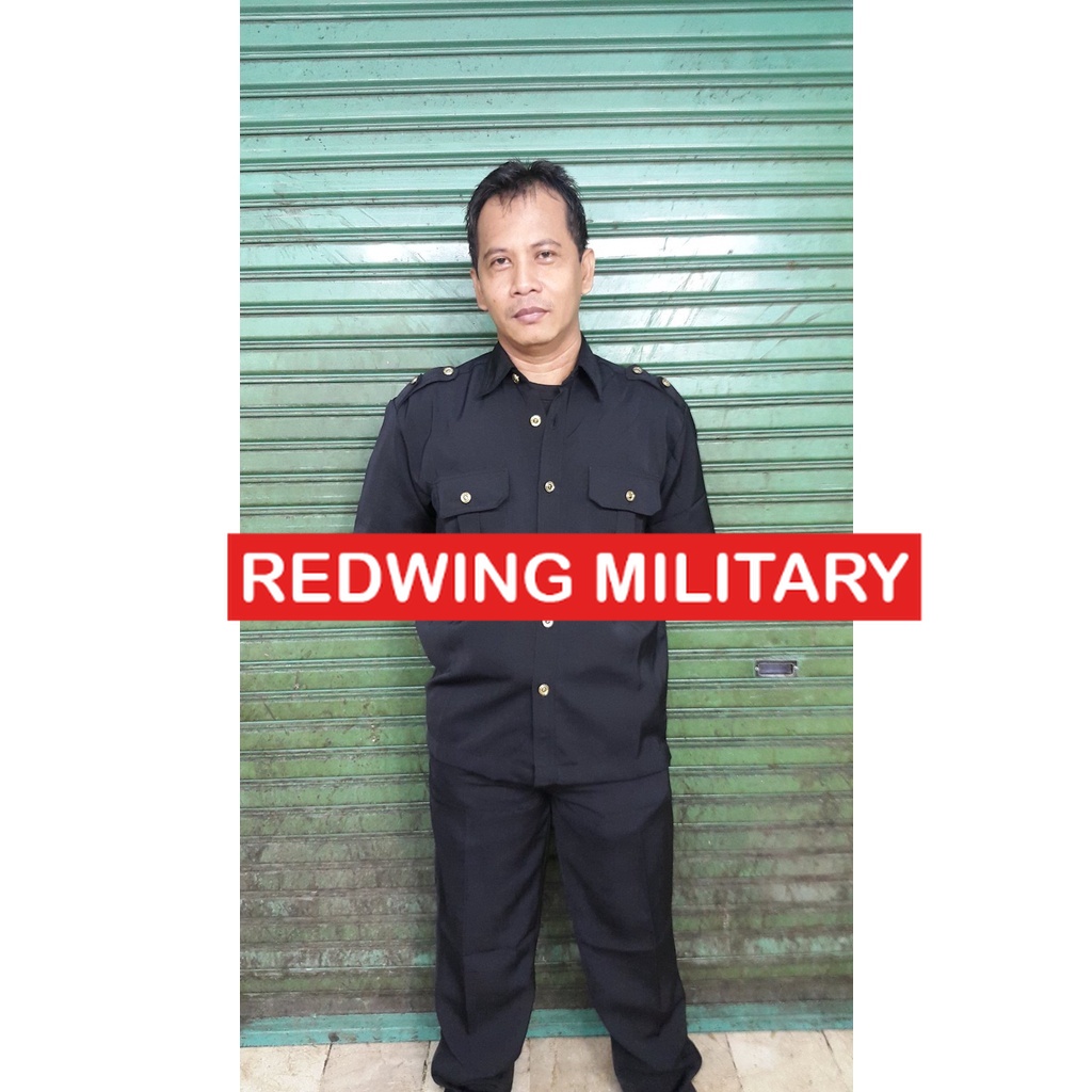 Safari Hitam Pendek Safari Pria Safari Satpam Seragam Driver Safari Biru