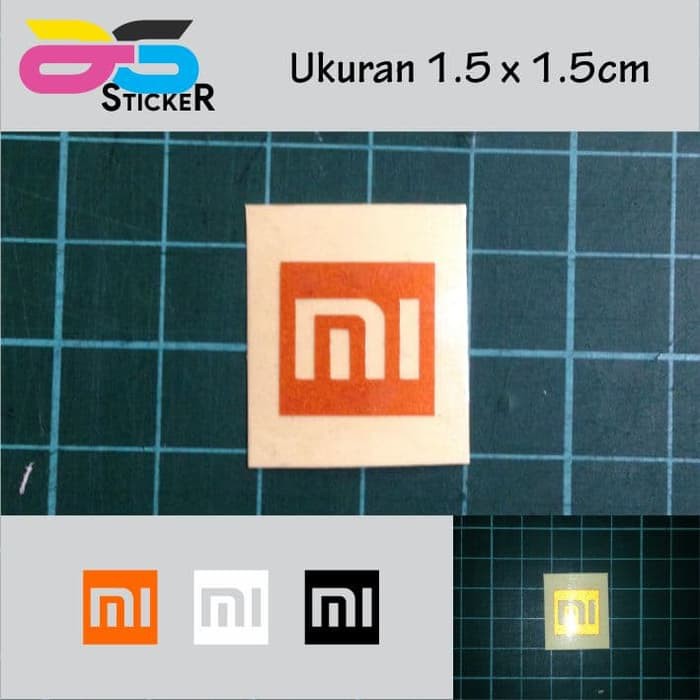 

Sticker / Stiker Xiaomi MI Logo 1.5x1.5cm Reflective