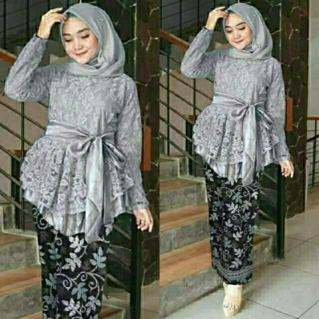 SET ROK KINANTI BATIK, BRUKAT FURING, GAMIS HIJAB MUSLIM, MAXY DRESS KEBAYA, 2 UKURAN