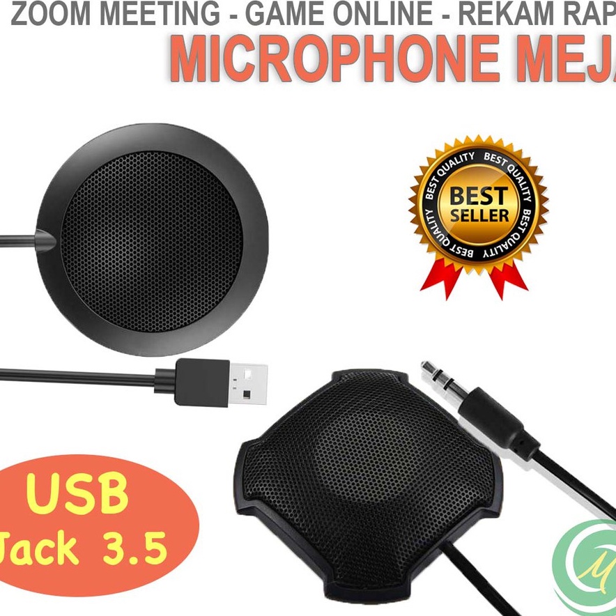 Microphone Mic Video Call Table Conference Zoom Meeting Mikropon 360 Rapat Kantor Degree Tyless i-Talk