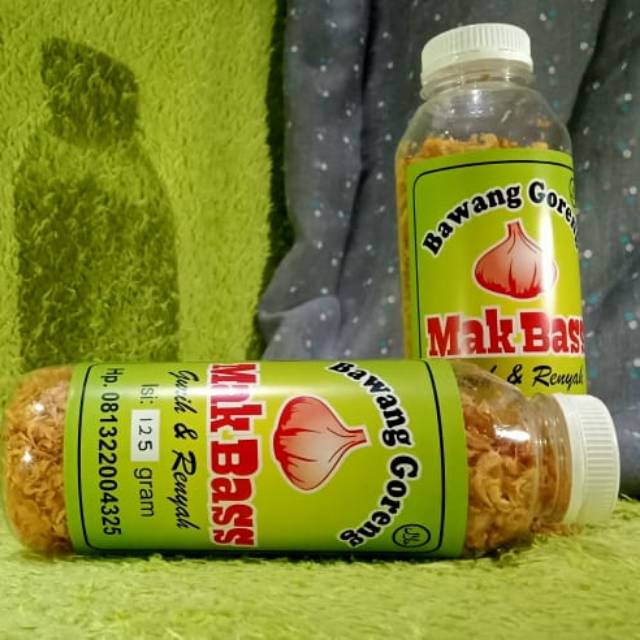 

Bawang goreng 125gr (MakBass)