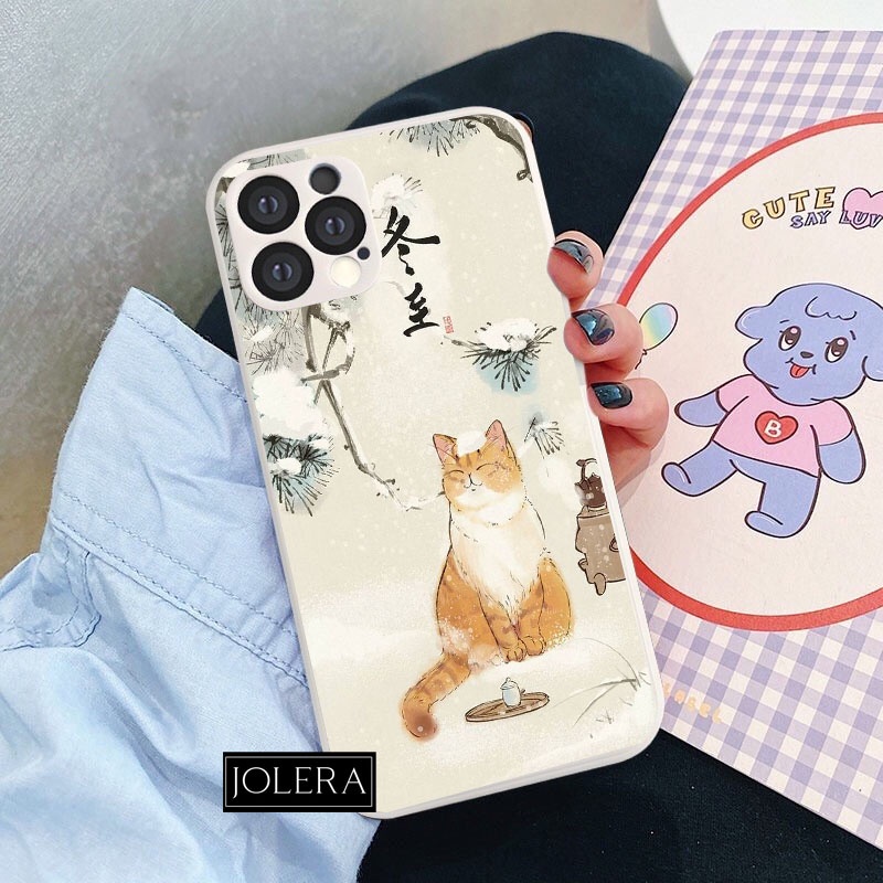 JOLERA Fashion Case cat/kucing  series Fashion Case for all type Softcase dan Hardcase,  IPHONE 5 IP