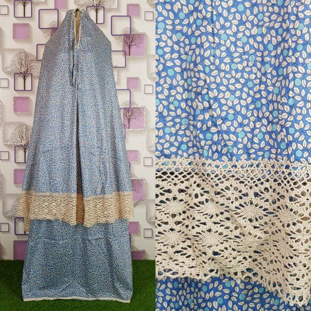 MUKENA KATUN JEPANG RENDA IEDUL FITRI NYAMAN