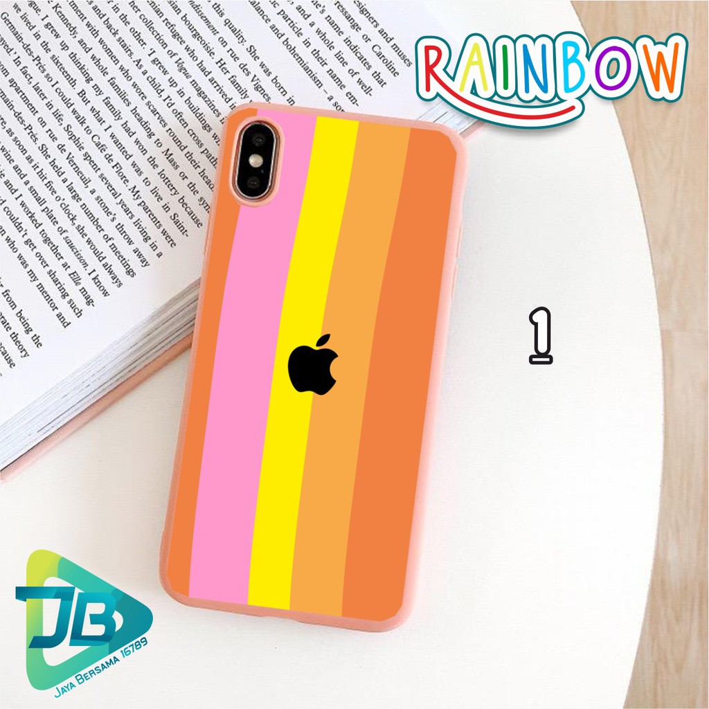 Softcase RAINBOW Vivo Y17 Y12 Y11 Y15 Y91 Y93 Y95 Y81 Y81C Y83 Y71 JB4576