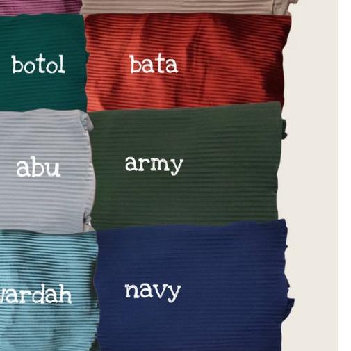 Bergo plisket gotik premium / hijab instan plisket gotik / jilbab bergo plisket / hijab plisket / be