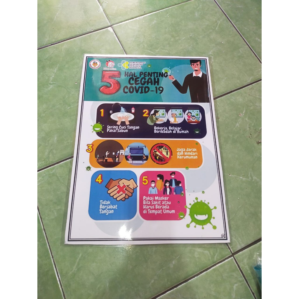 

(223) POSTER 5 HAL CEGAH COVID