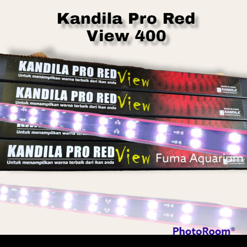 Lampu KANDILA PRO RED VIEW 400 Lampu View Red Arwana 8 Watt Led Celup Aquarium