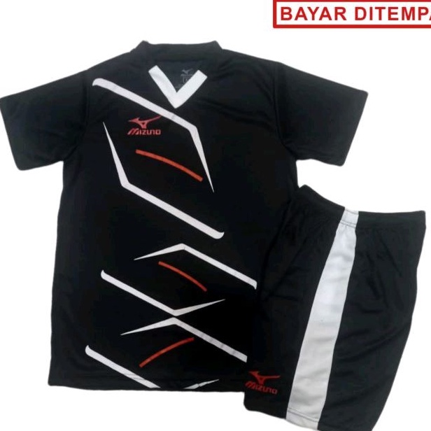 Jersey Baju Setelan Anak Anak Baju Voly Baju Badminton Baju Bulutangkis Baju Jersey Futsal Junior 5 - 13 Tahun