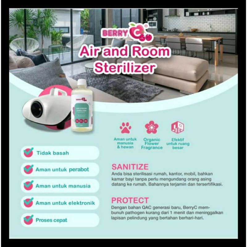 BERRY C AIR AND ROOM STERILIZER / ALAT STERILL RUANGAN