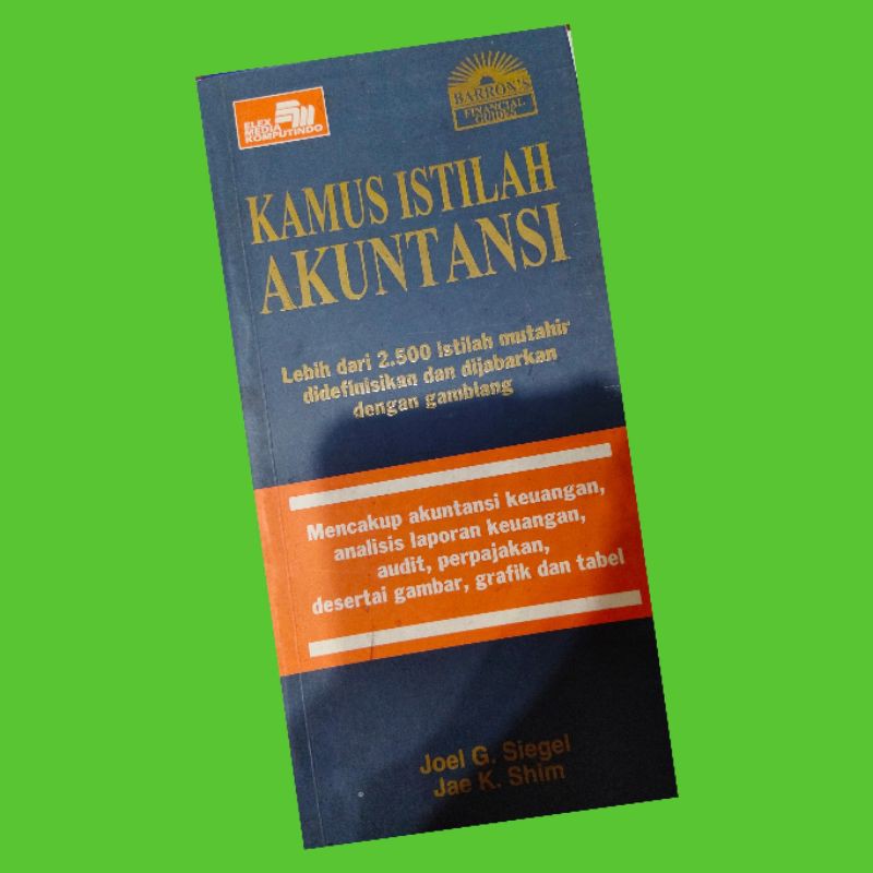

Kamus istilah akuntansi