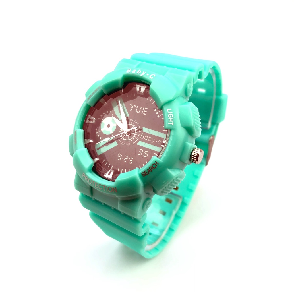 ［Ready Stock］Jam tangan sport jarum wanita kualitas super S1068