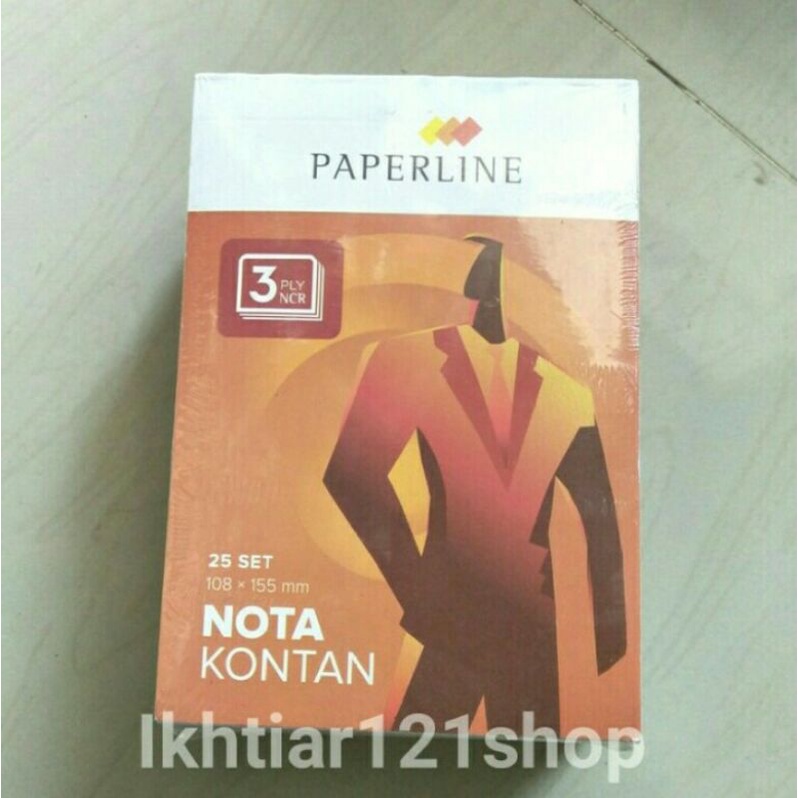 

Buku Nota Kontan Kecil 3 Ply Paperline/Nota Kontan Tiga Rangkap Kecil
