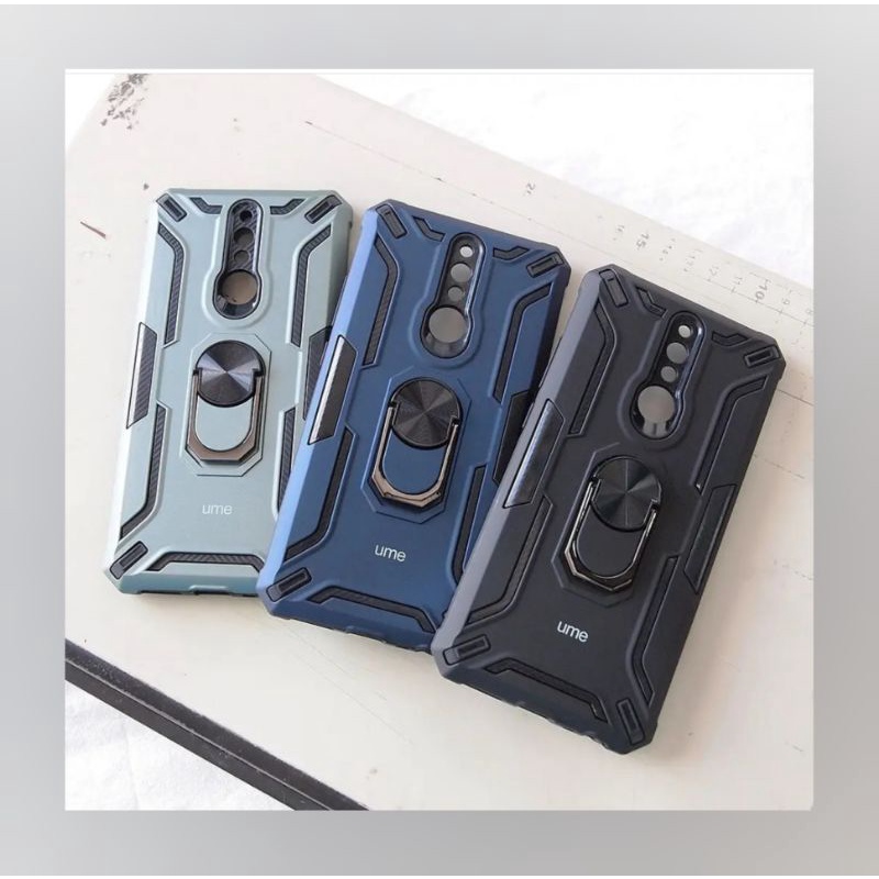 HARD CASE XIOMI REDMI 8 8A Robot Magnet Ume Urban Casing Ring Armor