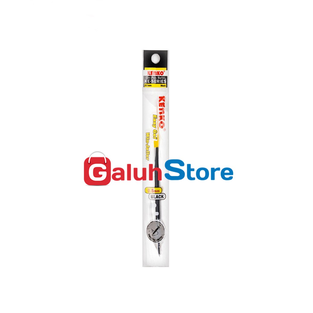 

Kenko Refill Pen / Isi Pulpen Easy Gel Win-jeller 0.5mm Tinta Hitam