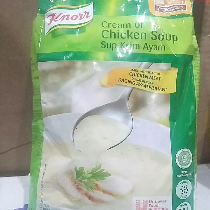 

PRODUK TERBAIK - KNORR CREAM OF CHICKEN SOUP SUP KRIM 1 KG MURAH
