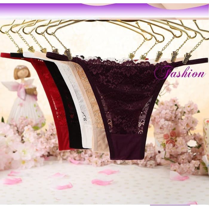 Sexy Thong Underwear Celana Dalam Wanita G String C105 Murah
