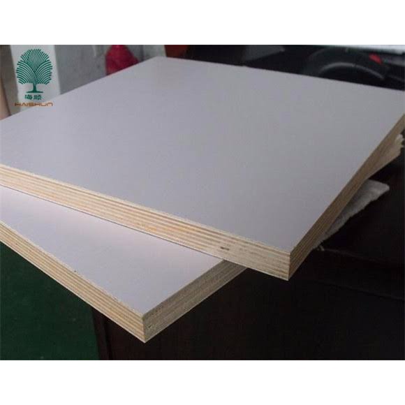 Blockmil / blockboard melaminto 18mm (80x50)cm, triplek putih, blockboard melamin, plywood putih