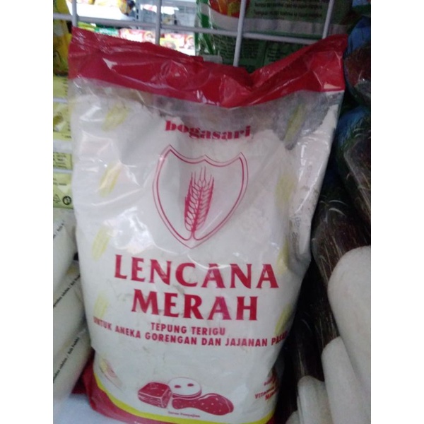 

LENCANA MERAH TERIGU TRANSPARAN 1KG