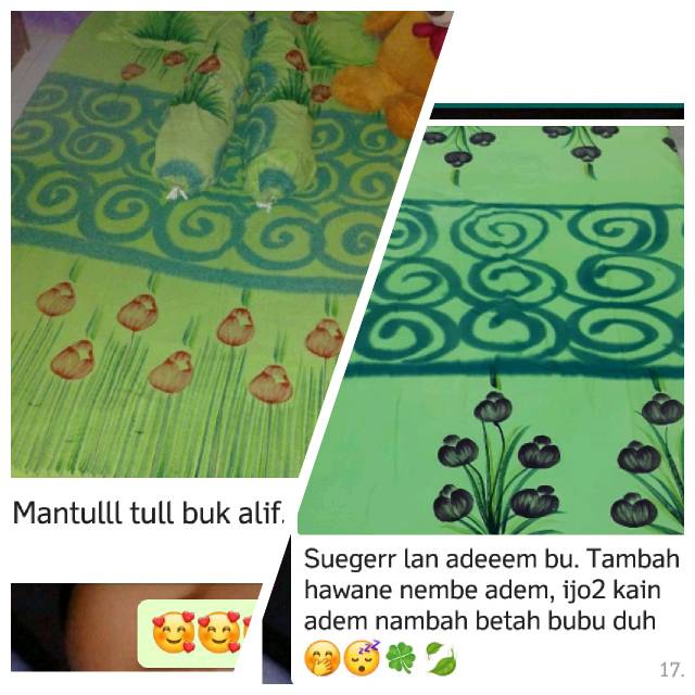 Sprei bali lukis