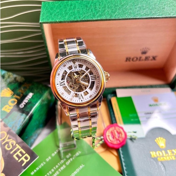 Jam Tangan Wanita Terbaru Rolex Automatic / Otomatis