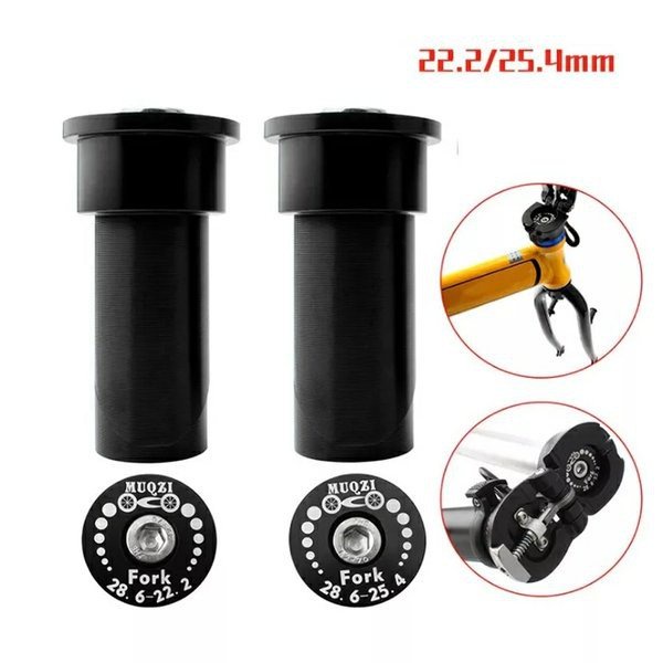 Muqzi ADAPTOR Handlepost 28.6 KE 25.4 22.2 mm Sepeda Lipat Adapter Handle post Fork SELI HEADSET JAN