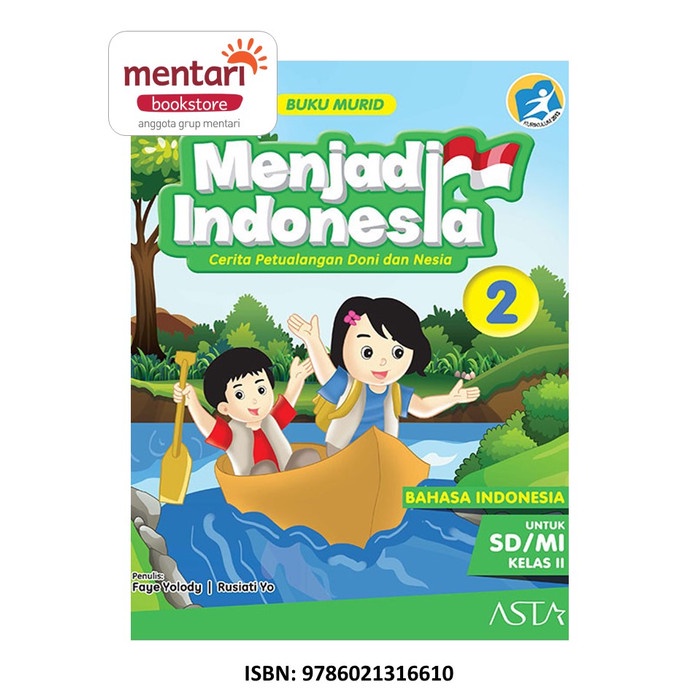 

✨COD✨ Menjadi Indonesia | Buku Pelajaran Bahasa Indonesia SD - Buku Murid 2