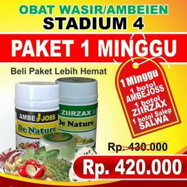 Obat Wasir Stadium 4 (Akhir)