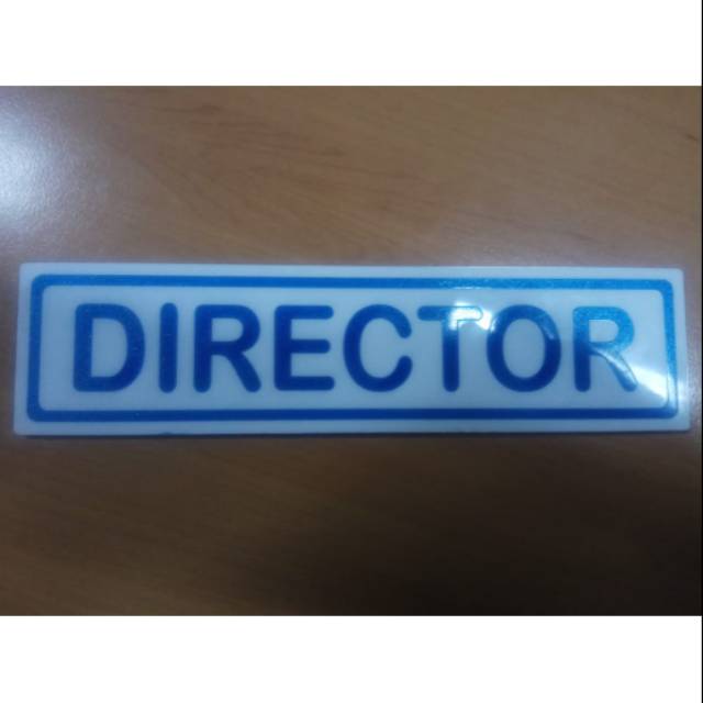 

Papan nama acrylic uk 5x20cm , akrilik plat custom