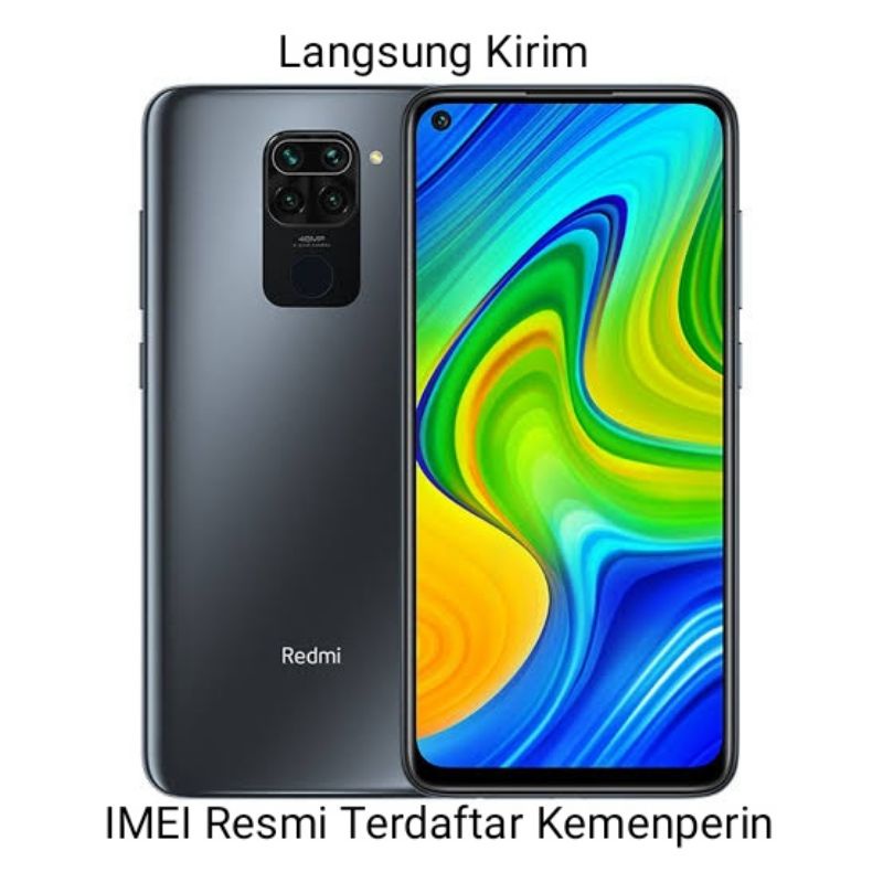 Redmi Note 9 Ram 6/128 Baru Segel Garansi Resmi Xiaomi