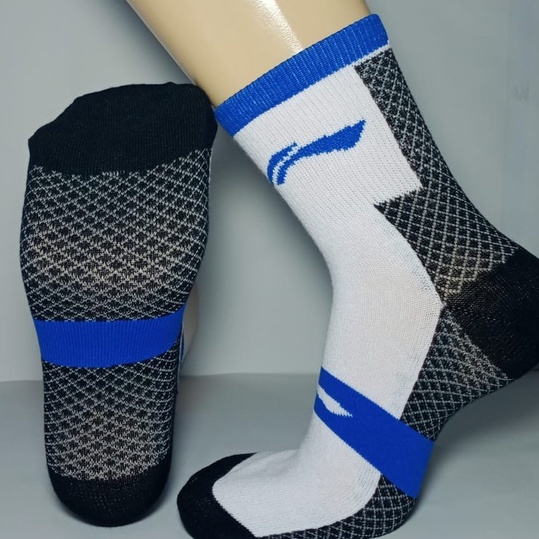 (PERPASANG) Kaos Kaki Badminton Bulutangkis (Li-212)/Kaos Kaki Sport/Olah Raga