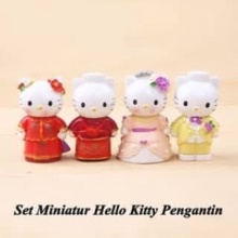 

Dijual Pajangan Miniatur Hello kitty pengantin international chinese Figure Berkualitas