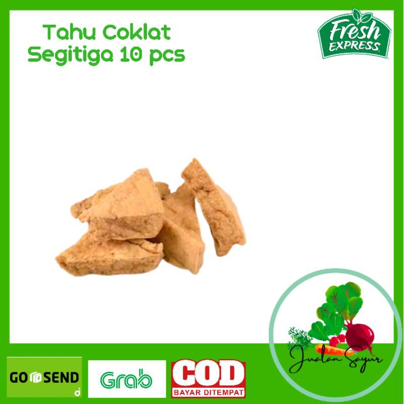 

Tahu Coklat Cokelat Segitiga Basah Sayur Sayuran Segar Pasar Murah