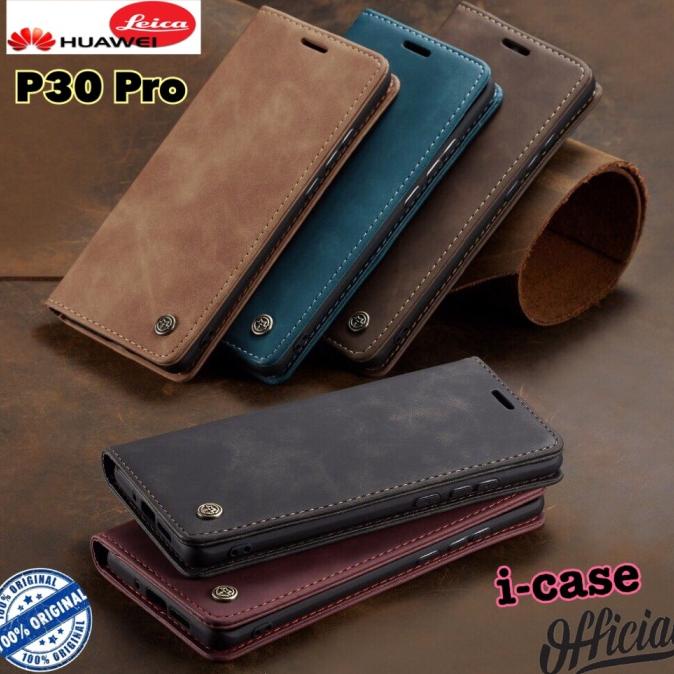 Huawei P30 Pro Case Flip Cover Wallet Original Caseme - Dompet P30 Pro