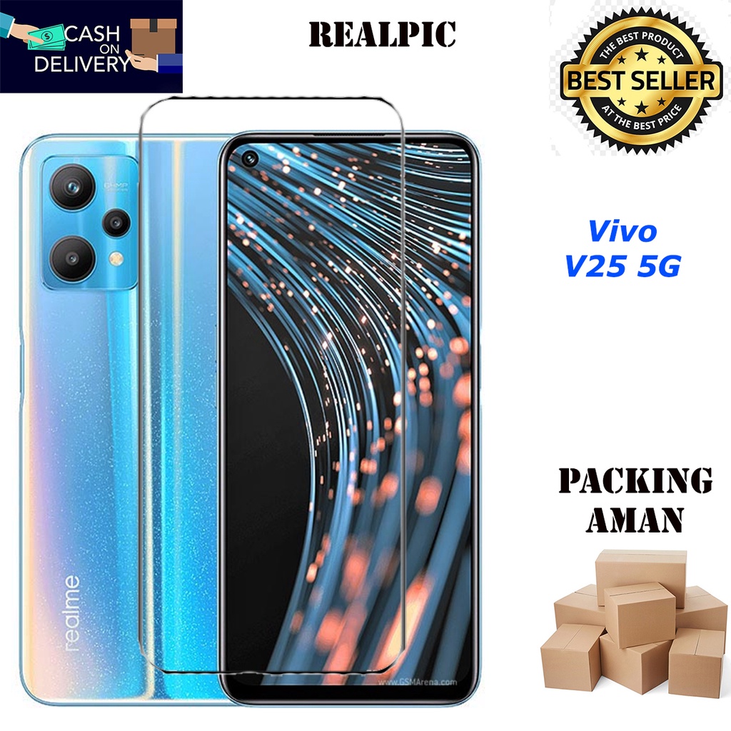 Tempered Glass Realme V25 5G Screen Protector Anti Gores