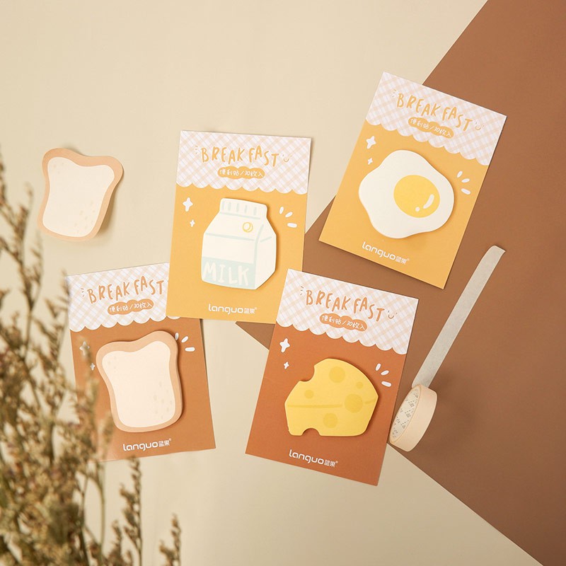 

Hello Breakfast Sticky Notes