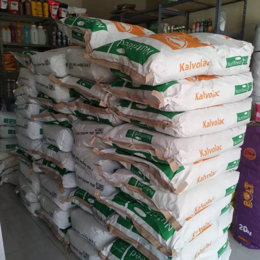 KALVOLAC 25 kg Nutrifeed | Susu Pengganti Susu Sambung Indukan Sapi Kambing Domba Untuk Pedet Cempe Import Original