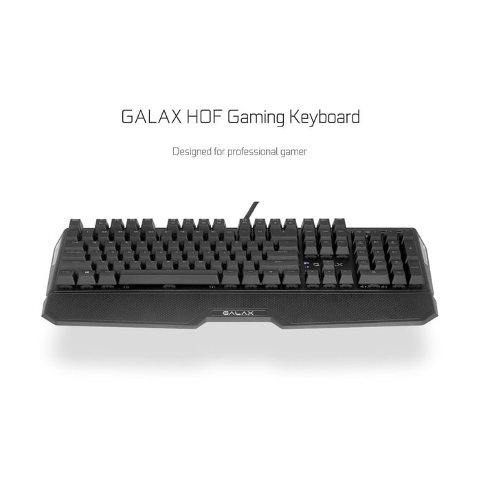 GALAX HALL OF FAME - Mechanical Gaming Keyboard - CHERRY MX BROWN SWITCH