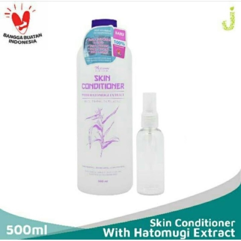 [READY STOCK] Autumn Skin Conditioner With Hatomugi Extract 500mL Original BPOM By Autumn Pure Nature