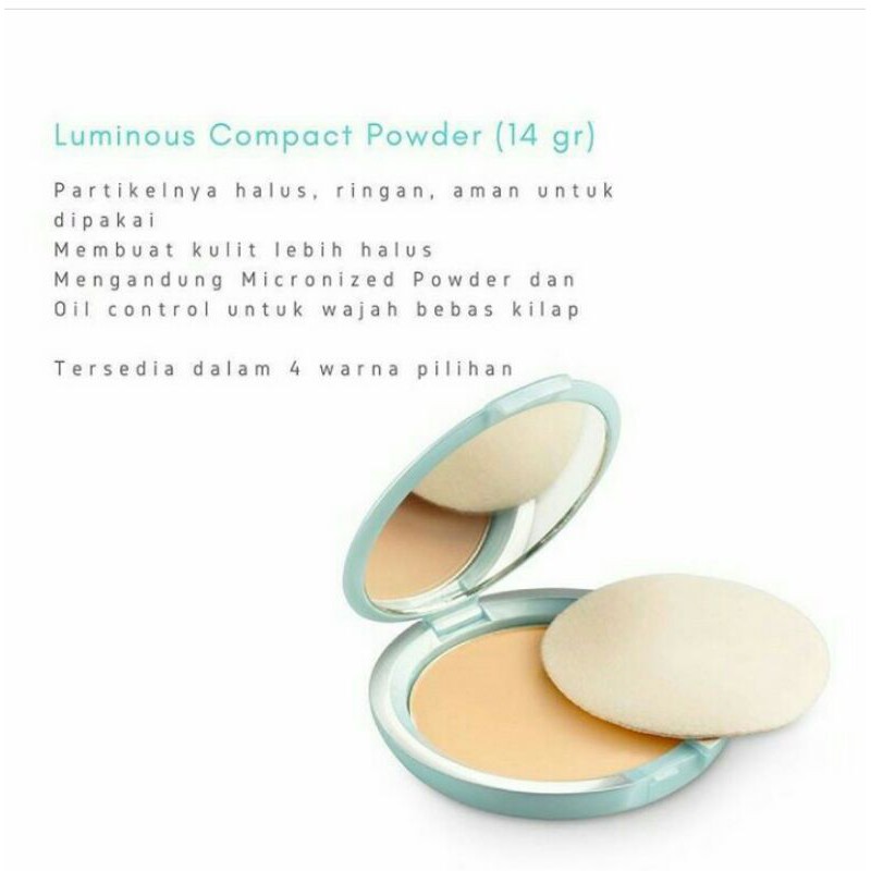 wardah Luminous compact powder