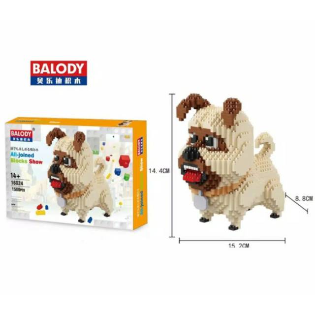 Jual Balody Blocks Dog Series Indonesia 