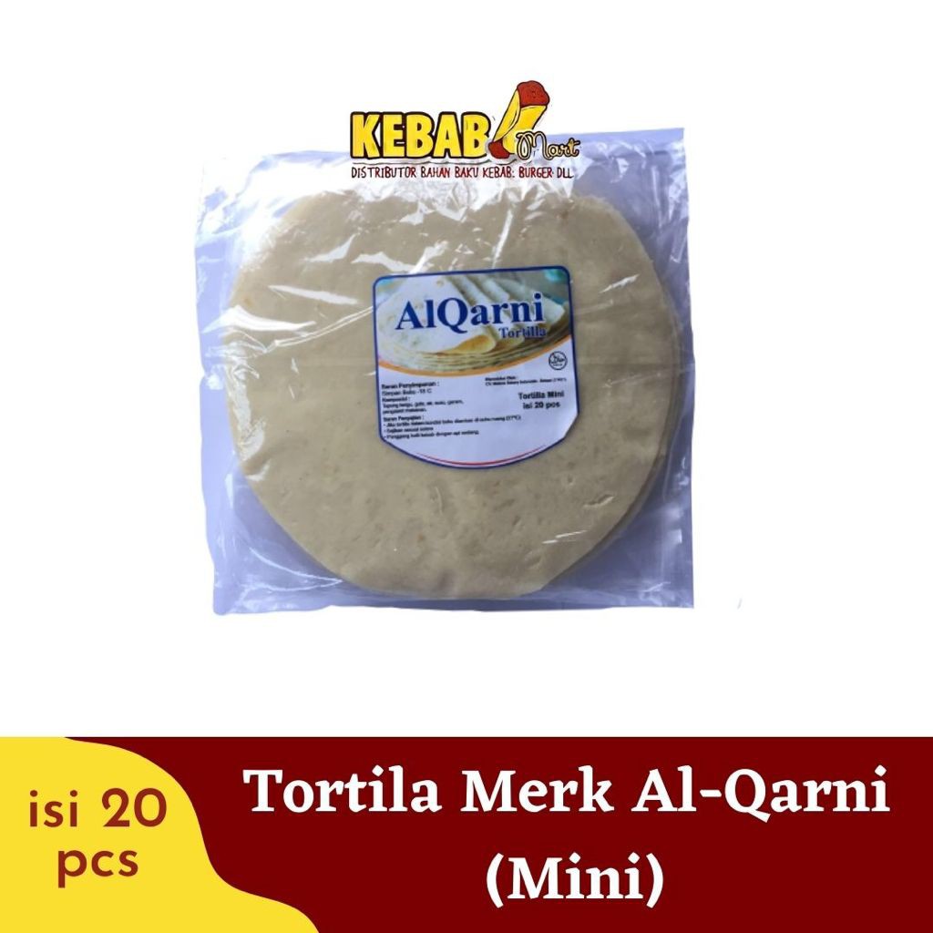 Kulit Kebab Tortila Mini  Merk Al - Qarni