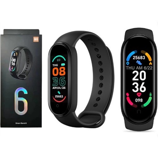 Cognos SmartBand M6 - Fitness Tracker, Heartrate, Calorie, Step, Sleep