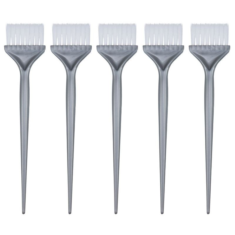 5x Hair Dye Coloring Brushes Hair Coloring Dyeing Kit Silver Grey