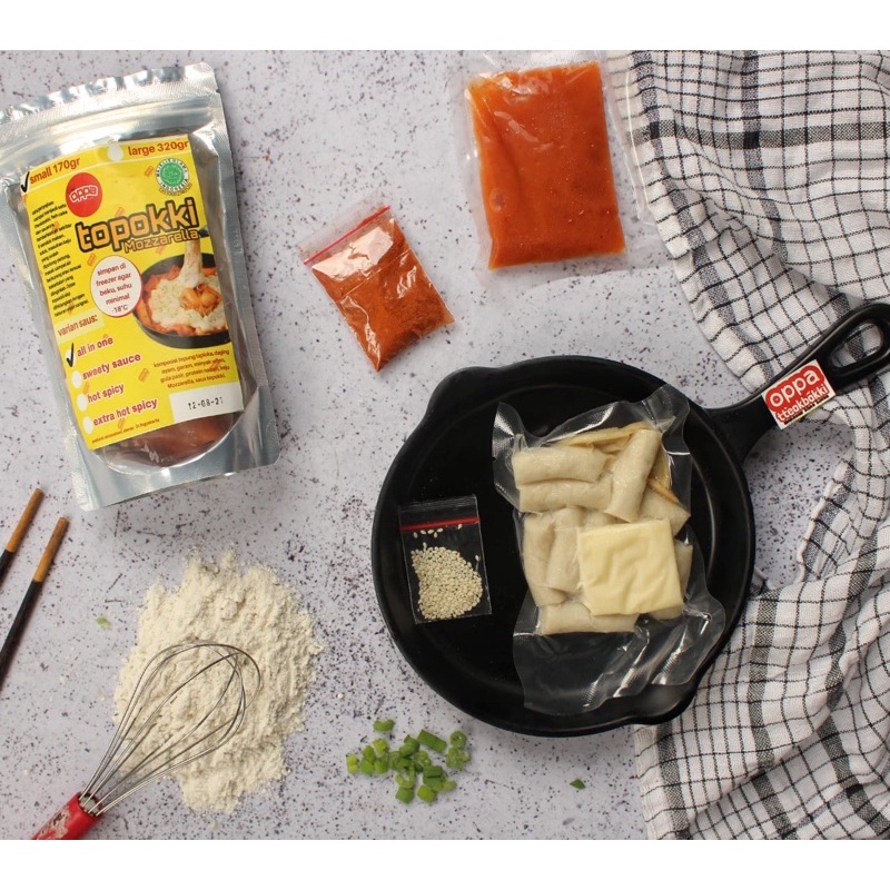 

tteokbokki mozza cheese small (175gr)