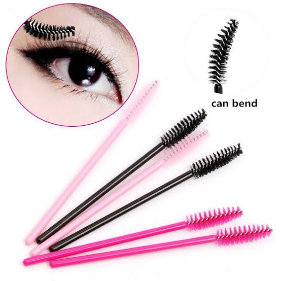 Sisir Kuas Maskara Spoolie Brush Mascara Wand Sikat Eyelash Extention Bulu Mata