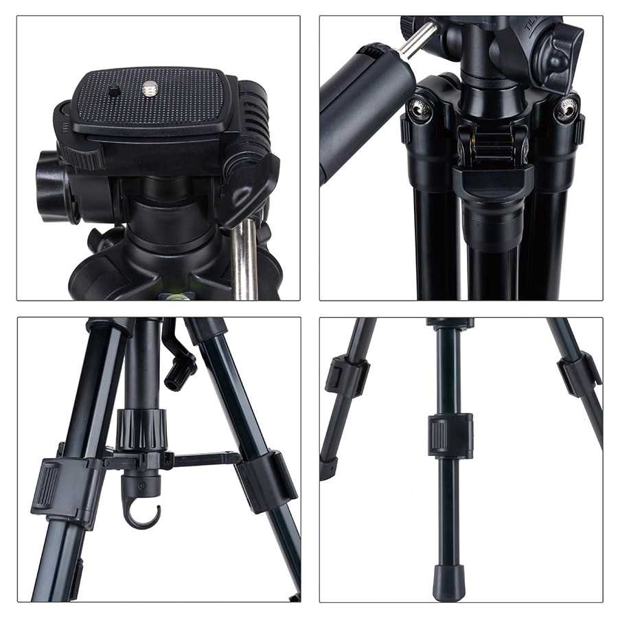 (BISA COD) FTIHSHP Professional DSLR Tripod &amp; Ball Head - Q100