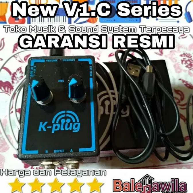 Kualitas Terbaik] K Plug Kplug V1C V1 C V 1C Recorder Recording Audio Interface Irig