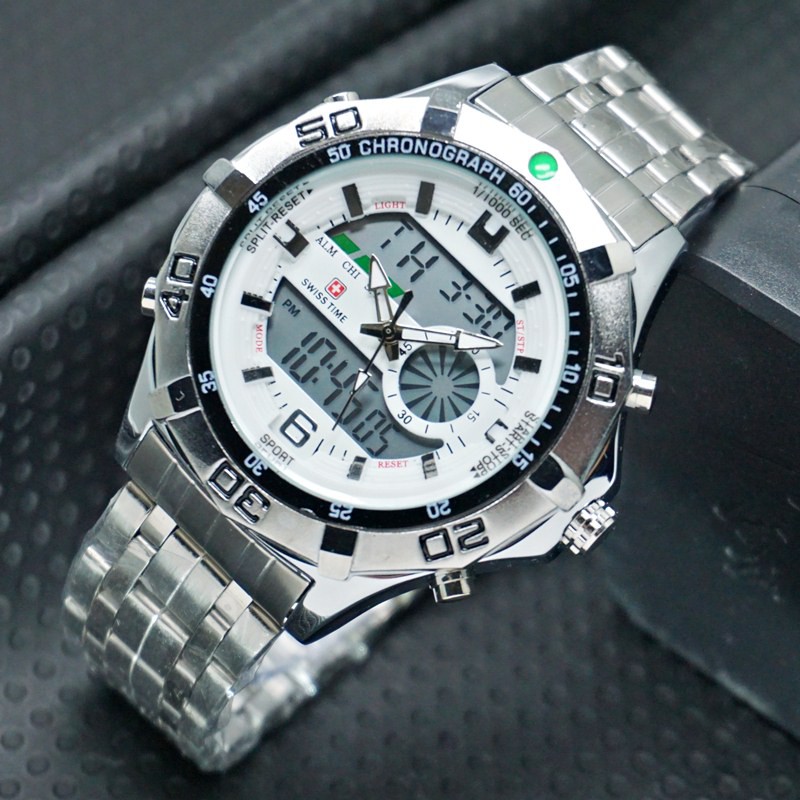 Jam Tangan Swiss Time Rantai