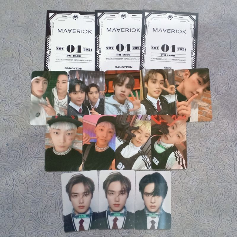 Official Photocard The Boyz Maverick